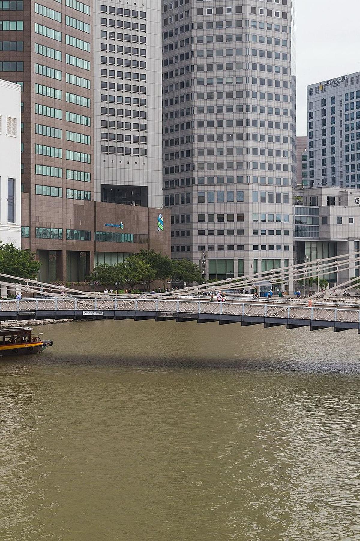 Cavenagh Bridge: Historic Suspension Bridge