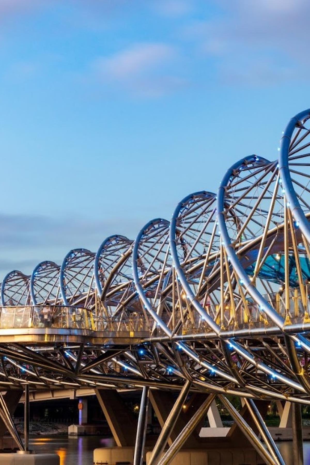 Helix Bridge: An Architectural Marvel
