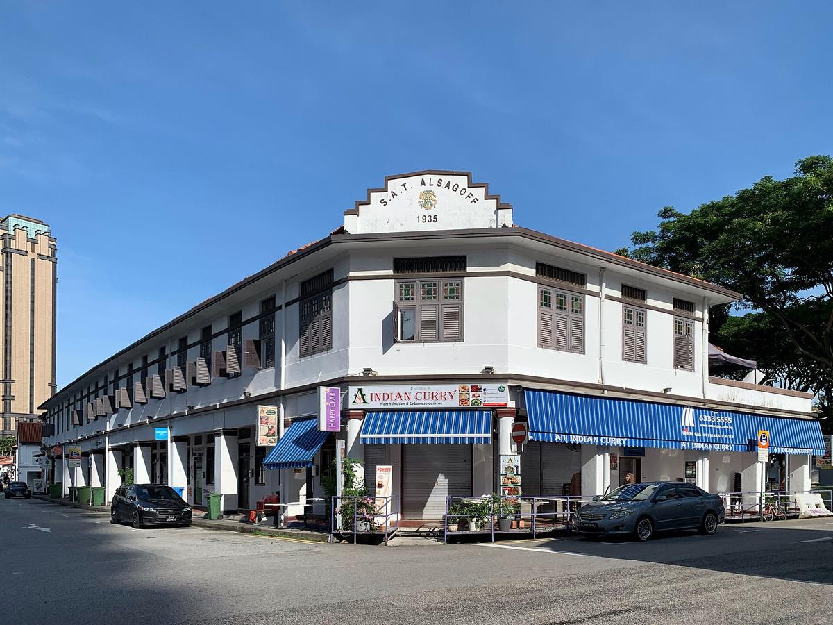 Gelam Gallery: Singapore’s First Outdoor Art Gallery: SAT Alsagoff Kampong Glam Shophouse