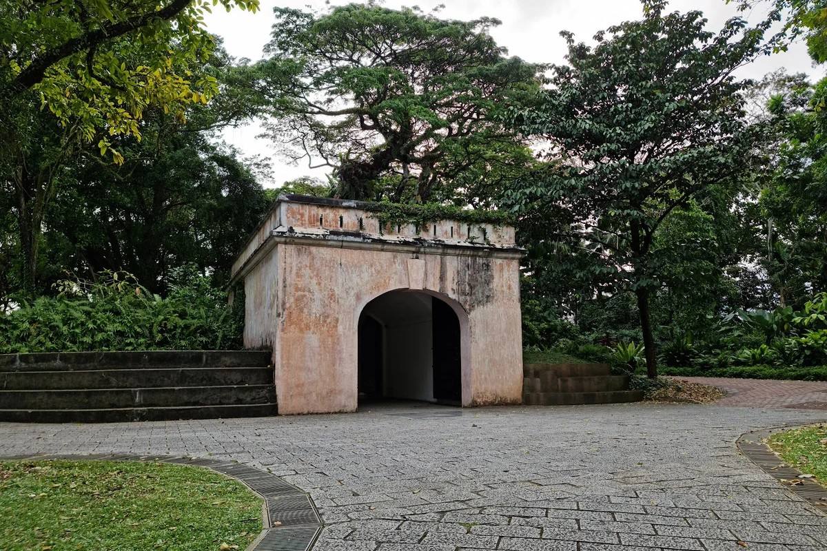 Fort Canning Park Historic Hilltop and Green Oasis