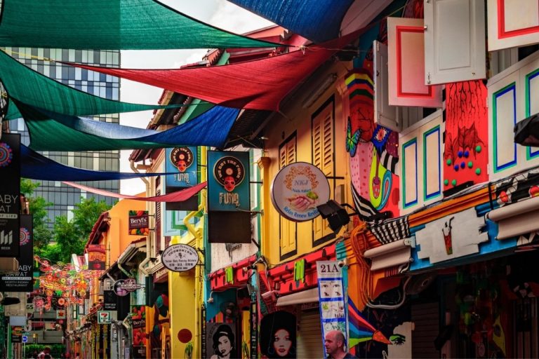 Haji Lane Bohemian Boutiques and Street Art