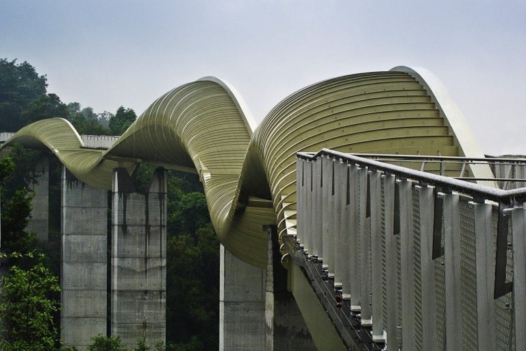 Henderson Waves Iconic Wavy Bridge