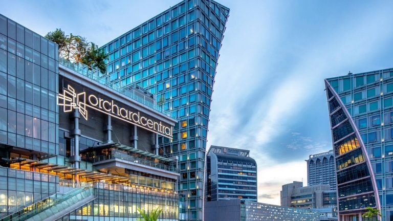 Orchard Central Vertical Mall with Art & Design