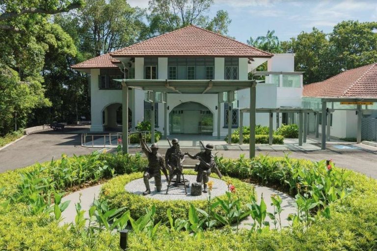 Reflections at Bukit Chandu WWII Memorial