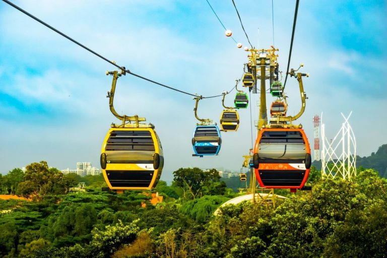 Sentosa Cable Car Scenic Sky-High Ride